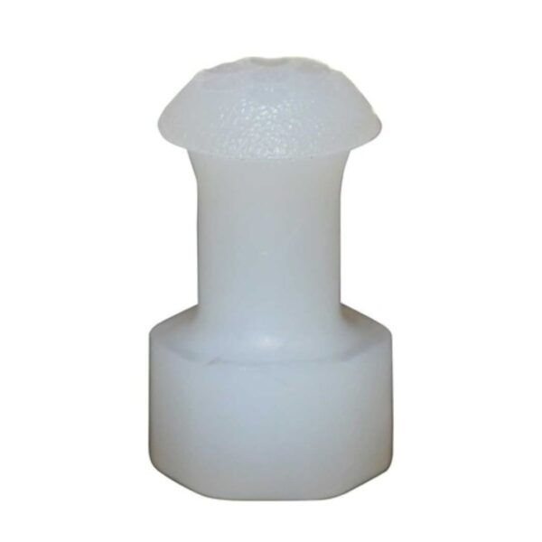 PDR Boyasız Göçük Düzeltme Plastiği Yuvarlak Bombeli Çap 12mm - D. N6 - Natural Beyaz 10 adet