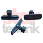 PDR Boyasız Göçük Düzeltme Plastiği Dikdörtgen 15 5X43Mm - D. N6 - Siyah 10 adet