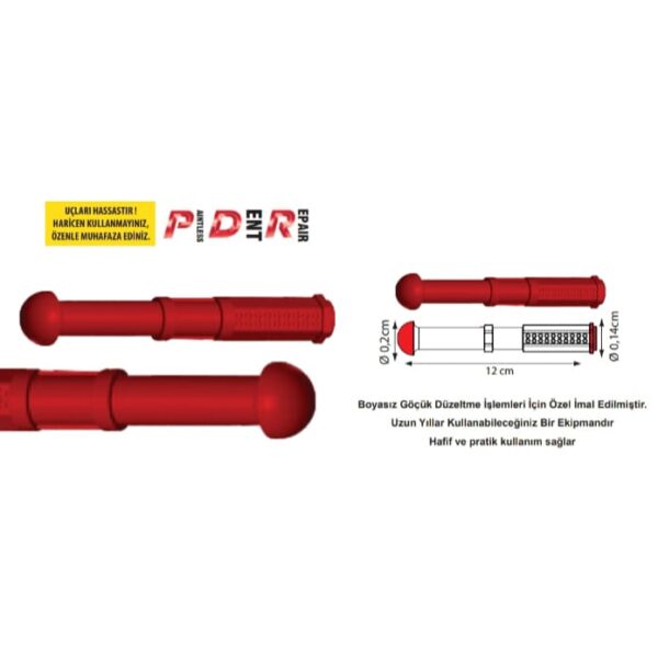 Pdr Boyasız  Göçük Düzeltme Kalemi İz Noktası 4mm