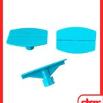 PDR Boyasız Göçük Düzeltme Plastiği Elips Düz 50X27Mm - D. N6 - Yeşil 10 adet