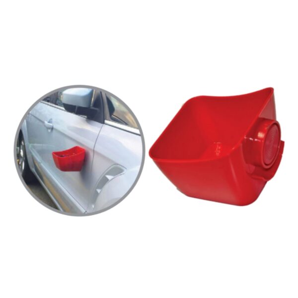 Pdr Mıknatıslı Plastik Malzeme Tası En-boy-içi=135*135*70 mm