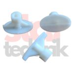 PDR Boyasız Göçük Düzeltme Plastiği 21,5 mm - D. N6 - Natural Beyaz 10 adet