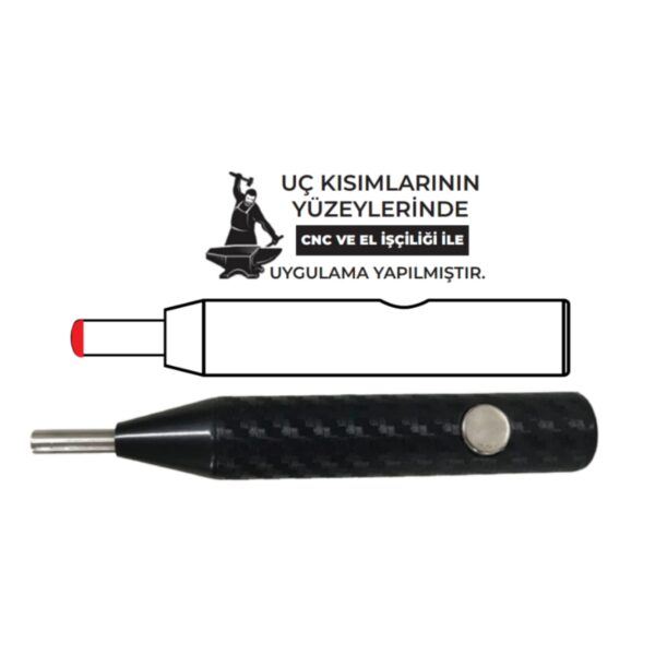 Pdr Çelik Uçlu Mıknatıslı Boyasız Göçük Düzeltme Kalemi İz Noktası 5mm