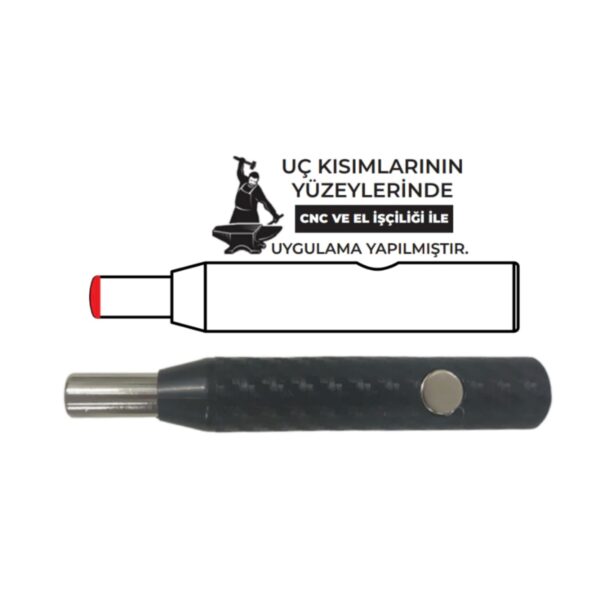 Pdr Çelik Uçlu Mıknatıslı Boyasız Göçük Düzeltme Kalemi İz Noktası 10mm