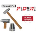 Pdr Kaporta Çekiç Aluminyum Ahşap Saplı ( Büyük Balta ) 337,5Gr
