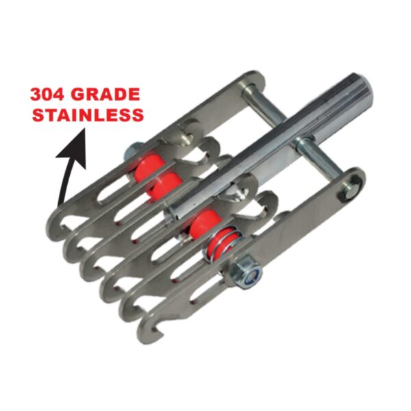 Kaporta Aslan Pençesi 6 Kancalı Çift Yönlü