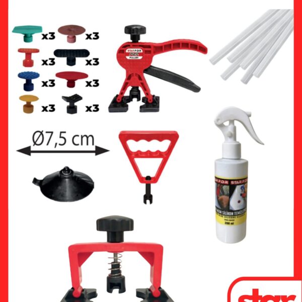 PDR BOYASIZ GÖÇÜK DÜZELTME SETİ 35 PARÇA  ÖZEL SERİ