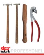 PDR BOYASIZ GÖÇÜK DÜZELTME ÇEKİÇ SETİ VE ÇAMURLUK PENSESİ - Görsel 2