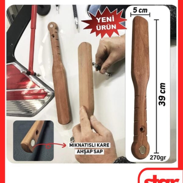 Boyasız Göçük Düzeltme Ahşap Vurdurma Tahtası