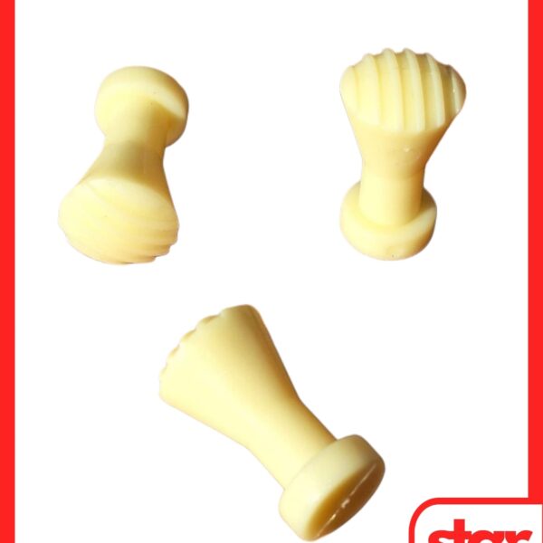 PDR Boyasız Göçük Düzeltme Plastiği Nokta Bombeli Çap 15Mm - D. N6 - Beyaz 10 adet