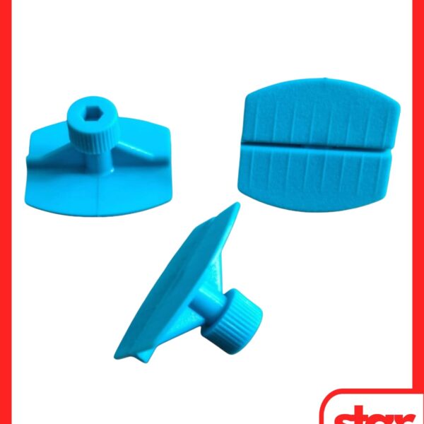 PDR Boyasız Göçük Düzeltme Plastiği Elips Düz 36X33Mm - D. N6 - Yeşil 10 adet