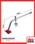 Boyasız Göçük Düzeltme Kaporta Manuel Kollu Göçük Çektirme Seti | 3 Parça