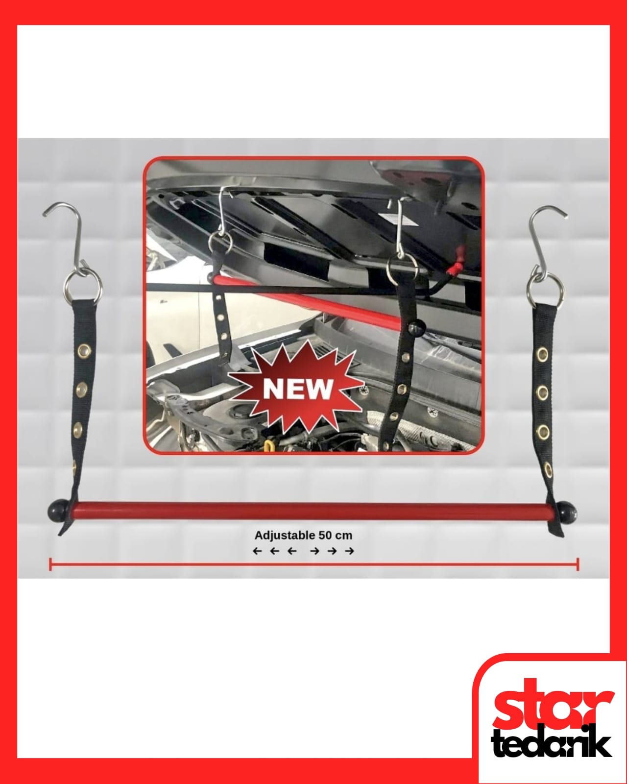 70102 Pdr Çubuk Askı Aparatı 50cm - Görsel 1