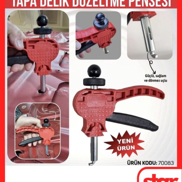 Pense Tapa Delik Düzeltme için Sabit Uçlu