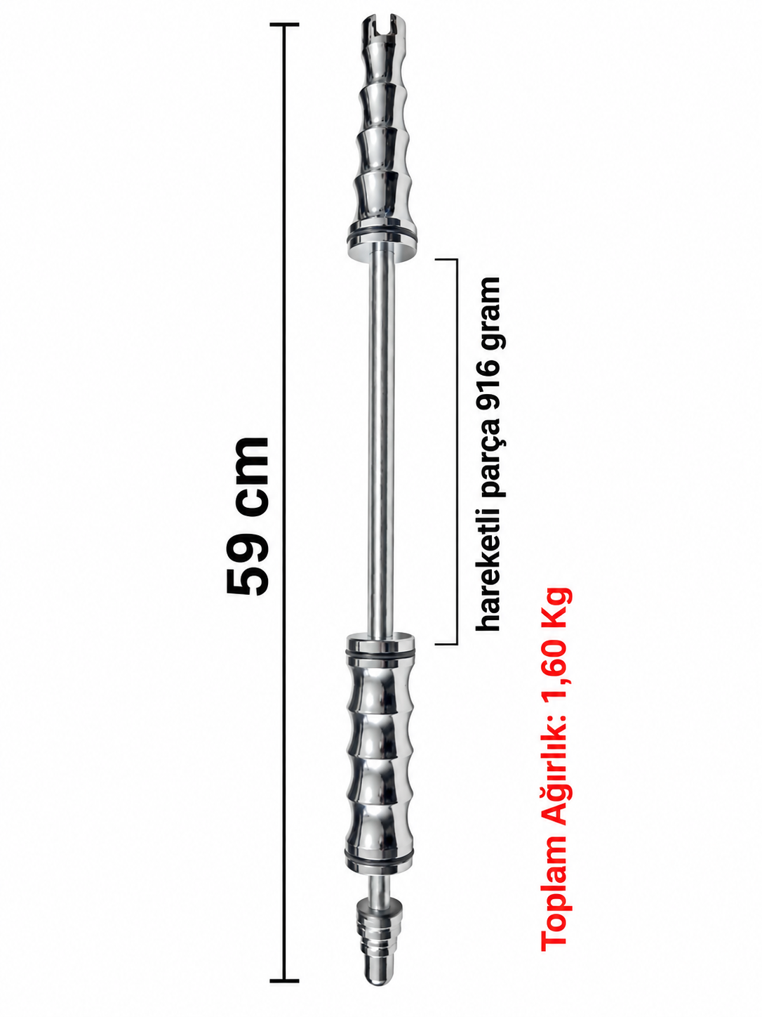 file_000000004fcc8210a5d8b27f22e631a5 Pdr Kaporta Göçük Dzüeltme Tokmağı 59cm Metal Uç 1,593 Kg - STAR PDR - Görsel 1