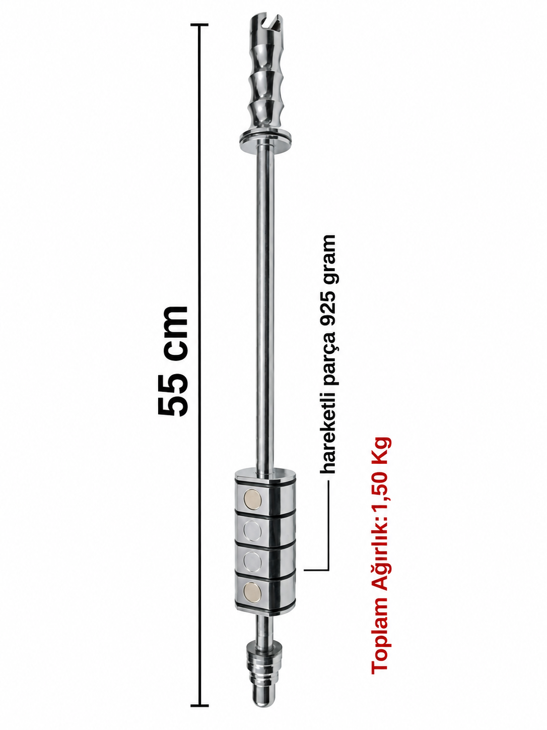 file_00000000703c81fb836fe48789d7bb81 Pdr Kaporta Göçük Düzeltme Tokmağı Mıknatıslı 55cm Metal Uç 1,50 Kg - STAR PDR - Görsel 1