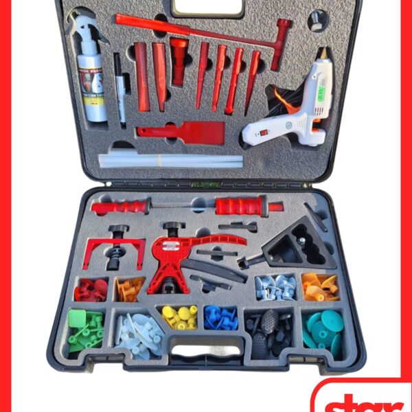 Pdr Set Çanta Boyasız Göçük Düzeltme Seti Süngerli 145 Parça Full