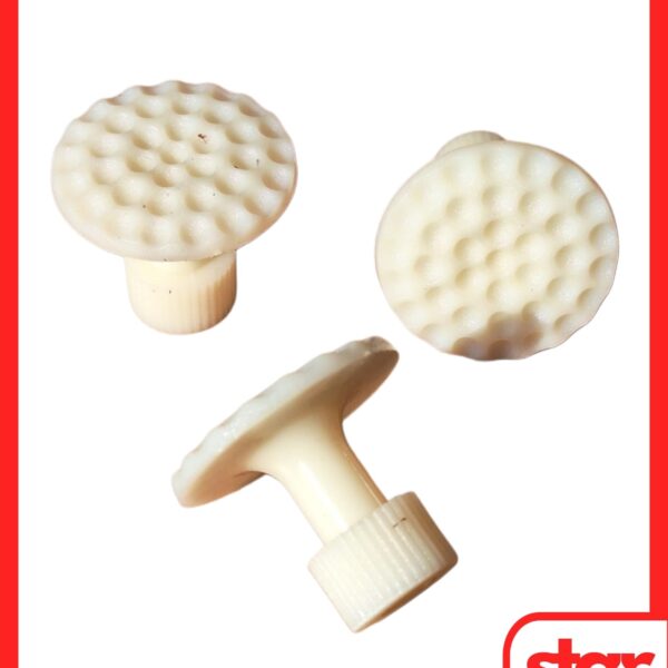 PDR Ekstra Boyasız Göçük Düzeltme Plastiği Bombeli Yuvarlak Çap 27mm - D. N6 - Natural Beyaz 10 adet