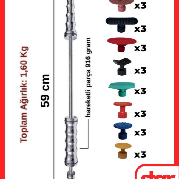 Boyasız Göçük Düzeltme Çektirme Seti