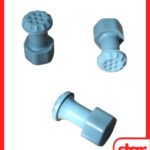 PDR Boyasız Göçük Düzeltme Plastiği Yuvarlak Bombeli Çap 12 5mm - D. N6 - Gri
