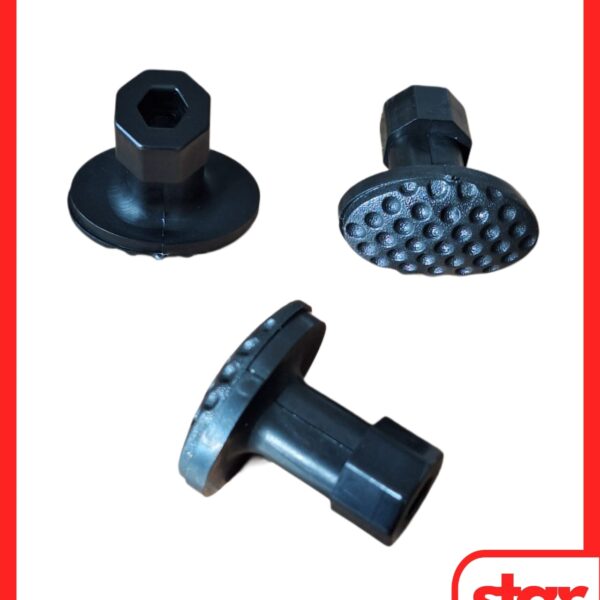 PDR Boyasız Göçük Düzeltme Plastiği Siyah Elips 25x16 Mm - D. N6 - Siyah