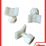 PDR Ekstra Boyasız Göçük Düzeltme Plastiği Köşe Düzeltme V Tİp Çap 20x15mm - D. N6 - Natural Beyaz