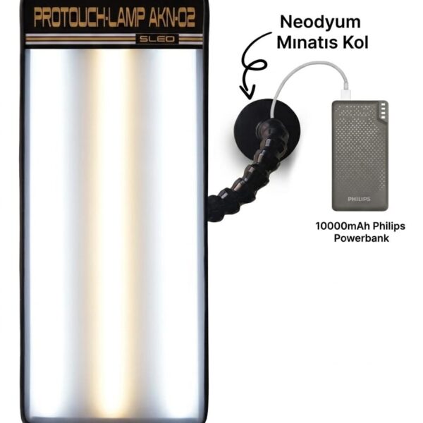 Pdr Göçük Belirleme Lambası Şarjlı Mıknatıslı 3 Led - startedarik